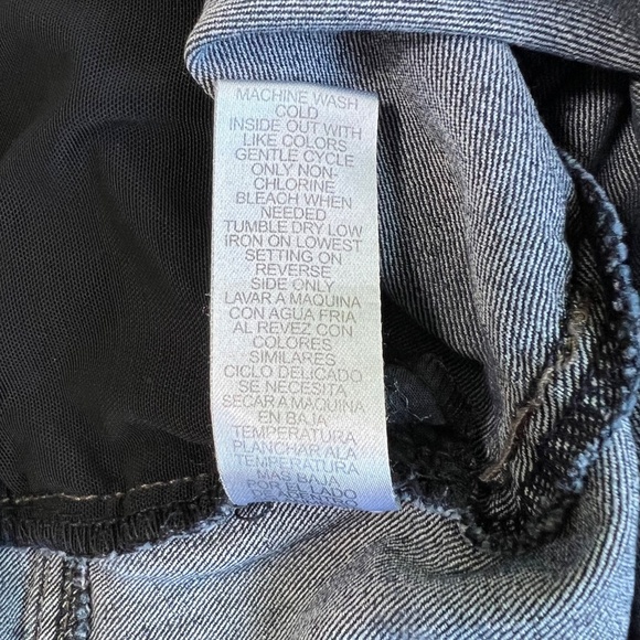 Democracy 'Ab' technology Dark Wash Skinny Jeans, Size 14 - Picture 5 of 7